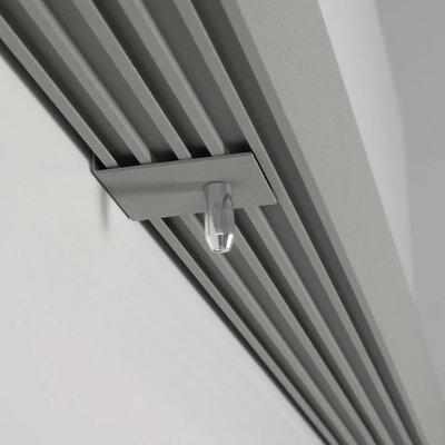 GLOBOSTAR® ALP-LINEAR BRIGHTRAIL 61776-3M Επιφανειακό / Κρεμαστό / Επιτοίχιο Προφίλ Αλουμινίου με Λευκό Γαλακτερό Πατητό Κάλυμμα για Ταινίες LED IP20 - Γκρι Ανθρακί Ματ - Μ300 x Π5 x Υ7.5cm