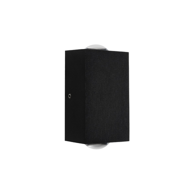 GLOBOSTAR® HIKARI 60685 Μοντέρνο Φωτιστικό Τοίχου - Απλίκα LED 4W 500lm 30° AC 220-240V Αδιάβροχο IP65 Θερμό Λευκό 2700K - CREE XPE Chip & TÜV SÜD Driver - Μαύρο Ματ - Μ6 x Π4 x Υ10.5cm - 5 Χρόνια Εγγύηση