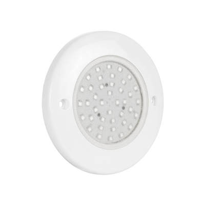 GLOBOSTAR® POOLARTY 61718 Υποβρύχιο Φωτιστικό για Σιντριβάνια/Πισίνες LED 8W 560lm 120° DC 12V Αδιάβροχο IP68 RGB Dimmable - Bridgelux SMD Chip - 1m VDE Rubber Καλώδιο - Μ13 x Π13 x Υ2cm - 3 Χρόνια Εγγύηση