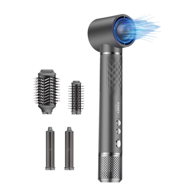 Πιστολάκι & ηλεκτρική βούρτσα μαλλιών - 5in1 - KM-6919 - Kemei