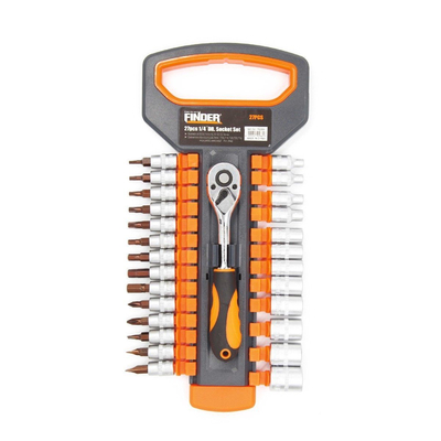 Καστάνια 1/4 με καρυδάκια & μύτες - 27pcs - Finder - 192864