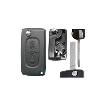 PEUGEOT 307 ΑΝΤΑΛΛΑΚΤΙΚΟ ΚΛΕΙΔΙ ΜΕ ΚΑΛΥΜΜΑ 2 ΚΟΥΜΠΙΩΝ / ΛΑΜΑ VA2 (ΜΕ ΥΠΟΣΤΗΡΙΞΗ ΜΠΑΤΑΡΙΑΣ) DGA - 1 ΤΕΜ.