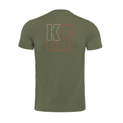 Μπλούζα t-shirt enjoy πράσινη XL M 80% βαμβάκι / 20% ανακυκλωμένο βαμβάκι – 180 g/m² / 60053
