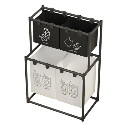 Υφασμάτινο καλάθι απλύτων - YH6903-2 - 170295