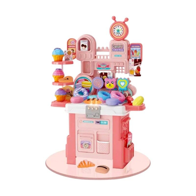 Παιδική κουζίνα με αξεσουάρ ζαχαροπλαστικής - 688-230A - 43pcs - 215234