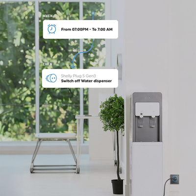 3800235261859 | Shelly Plug S MTR Gen3 W (12A 2500W) - Μαύρο