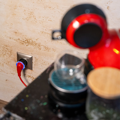 3800235261859 | Shelly Plug S MTR Gen3 W (12A 2500W) - Μαύρο