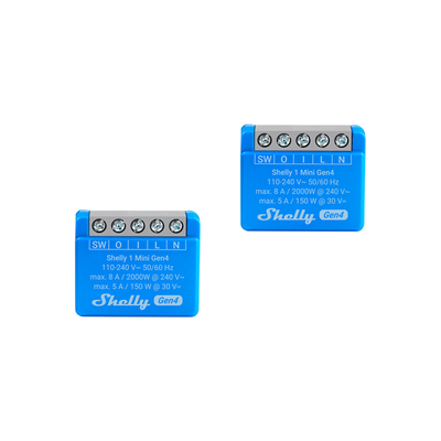 3800238070793 | Shelly 1 Mini Gen4 2-pack - EAN 3800238070793