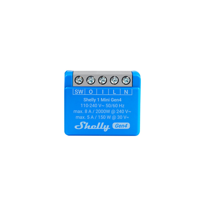 3800238070786 | Shelly 1 Mini Gen4 - EAN 3800238070786