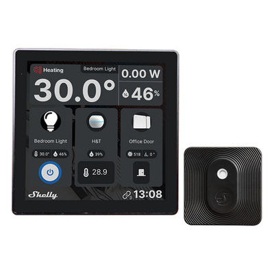 3800235264904 | Shelly Wall Display Black+BLU H&T Black 4'' - EAN 3800235264904