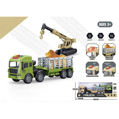 Ηλεκτρονικό όχημα μεταφοράς άγριων ζώων με γερανό - 324-1 - 215453