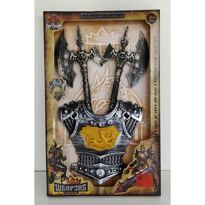 Σετ αρχαίου πολεμιστή με πανοπλία και αξεσουάρ - 205-17 - 917277