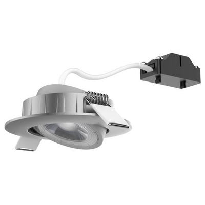 ELVHX - EL191643 |LED DownLight silver Φ80x24.6mm|5W|3000k|450lm|36°|{enjoysimplicity}™