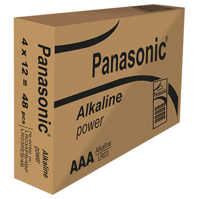 ELVHX - EL46LR03 | ΑΛΚΑΛΙΚΕΣ ΜΠΑΤΑΡΙΕΣ PANASONIC® LR03 MINI ΜΙΝΙΟΝ ΑΑA (τιμή τεμαχίου)