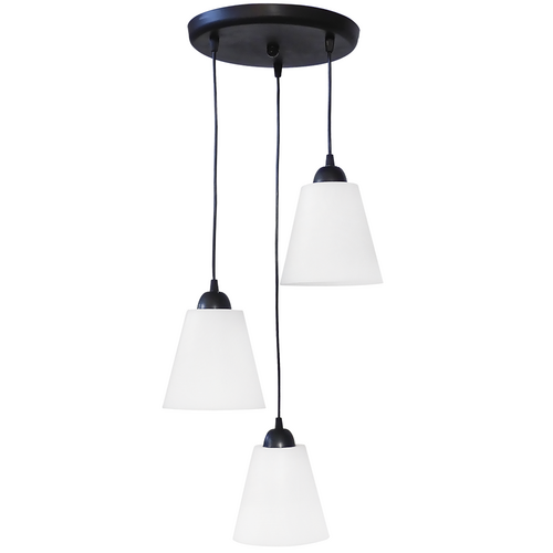 Φωτιστικό ανισόπεδο FUN-01 PENDEL 3L BL-WH
