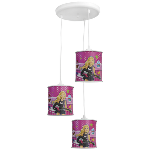 Παιδικό φωτιστικό KID 3L PENDEL Φ15 GIRL -B-