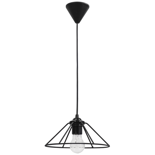 Φωτιστικό μεταλλικό FUN-350/18 1L PENDEL BLACK