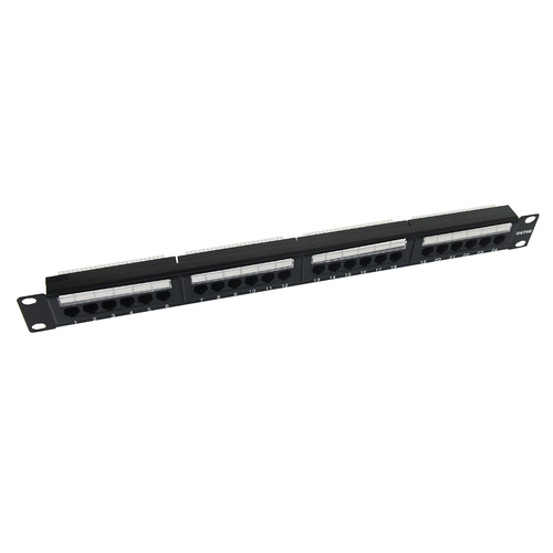 PATCH PANEL 19'' 24PORT Cat6 PCB TYPE - P.PANEL01