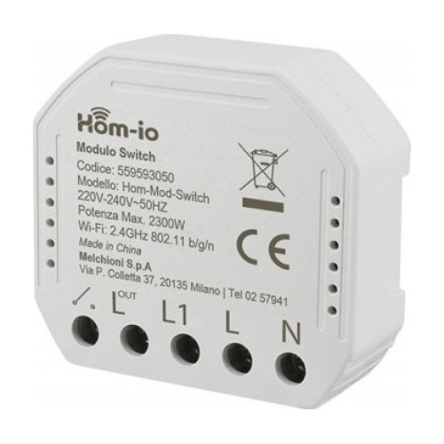 HOM-IO SMART ΔΙΑΚΟΠΤΗΣ 1 ΚΑΝΑΛΙ - SMART65450