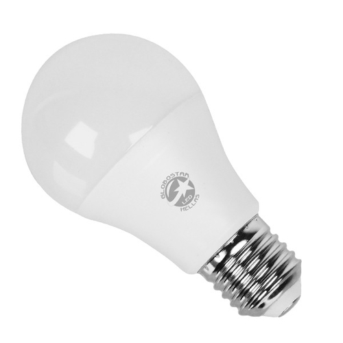 Λάμπα LED E27 A60 Γλόμπος 15W 230V 1470lm 260° Φυσικό Λευκό 4500k Dimmable GloboStar 01740