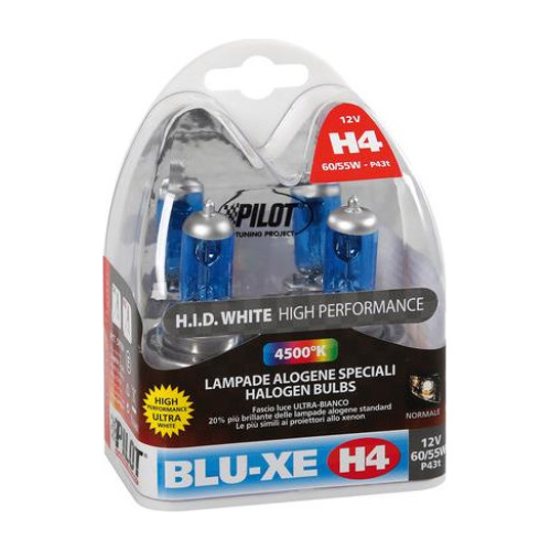 H4 XENON-BLUE 12V/60-55W 92mm 4.500Κ