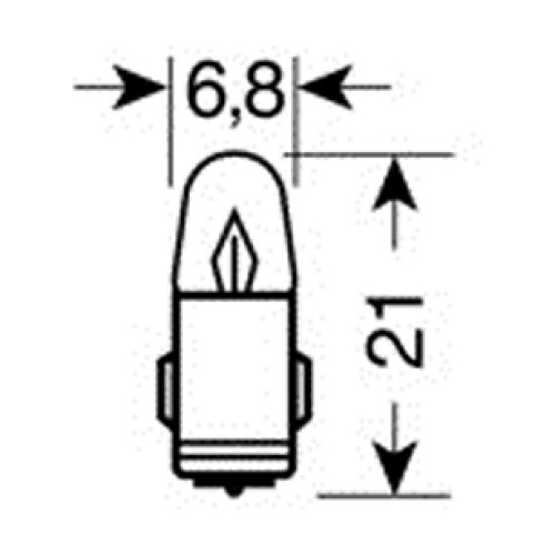 ΛΑΜΠΑΚΙΑ ΜΙΝΙΟΝ (J) 12V/2W BA7s ΠΡΑΣΙΝΑ