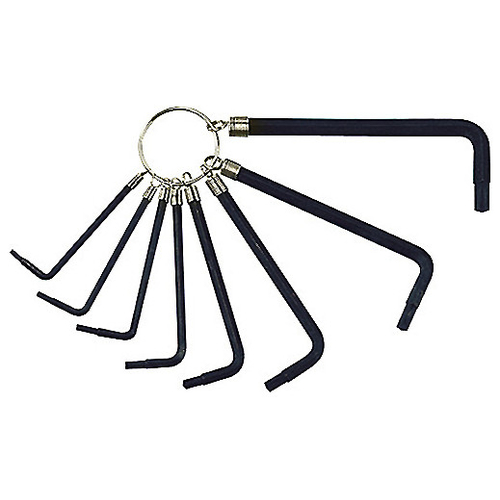 TORX (HEX KEY) ΚΛΕΙΔΙΑ ΜΕ ΚΡΙΚΟ 8 ΤΕΜΑΧΙΩΝ (T8-10-15-20-23-27-30-40mm)