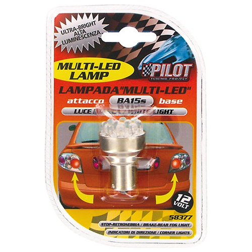 ΛΑΜΠΑ ΜΟΝΟΠΟΛΙΚΗ 11LED ΛΕΥΚΟ ΦΩΣ 12V
