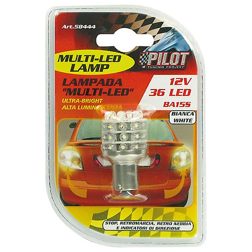 ΛΑΜΠΑ ΜΟΝΟΠΟΛΙΚΗ 36 LED ΛΕΥΚΟ ΦΩΣ 12V