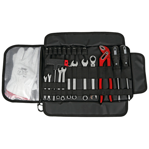 ORGANIZER ΕΡΓΑΛΕΙΟΘΗΚΗ ΑΔΙΑΒΡΟΧΟ ΜΑΥΡΟ MOTO 22x150x30mm LAMPA - 1 ΤΕΜ.