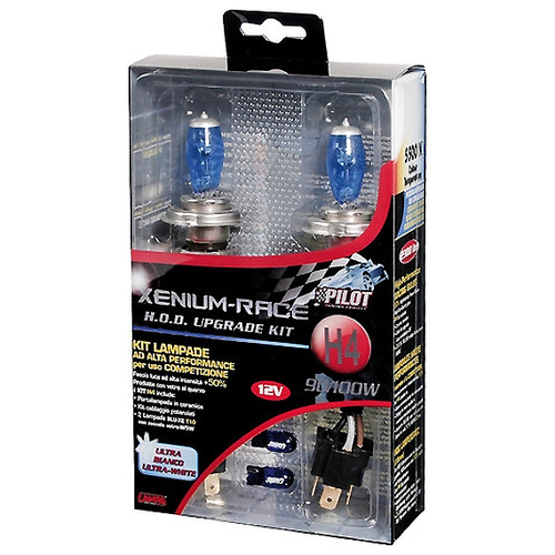 H4 12V 90/100W 5500K - ULTRA WHITE