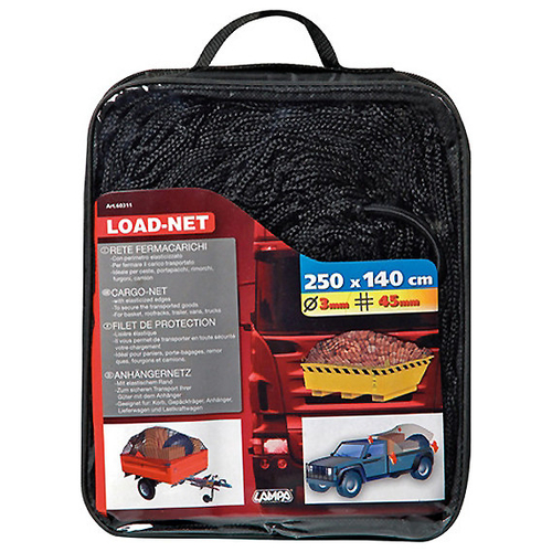 ΔΙΧΤΥ ΚΑΡΟΤΣΑΣ LOAD-NET ΜΕ ΕΛΑΣΤΙΚΑ ΑΚΡΑ (250x140cm)