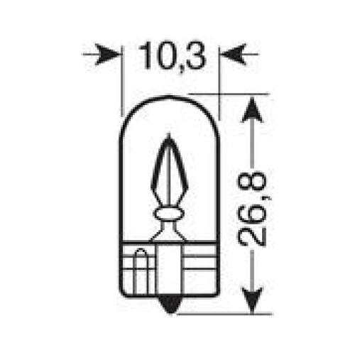 W3W 24V 3W W2,1x9,5d 2ΤΕΜ.