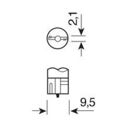 W3W 24V 3W W2,1x9,5d 2ΤΕΜ.