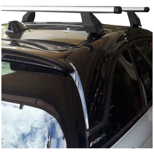 OPEL / VAUXHALL CORSA / VITA D 3D / 5D 2006-2014 KIT ΜΕ ΜΠΑΡΕΣ ΟΡΟΦΗΣ ΑΛΟΥΜΙΝΙΟΥ TEMA MENABO (AL1-3360-FIX005GS)-2 ΤΕΜ.
