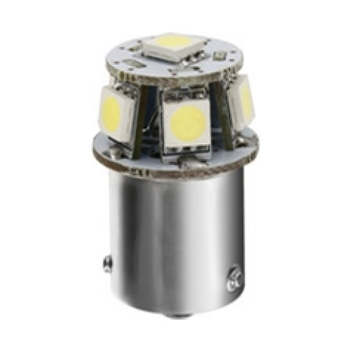 R5W 24/28V BA15s HYPER-LED18 ΛΕΥΚΟ