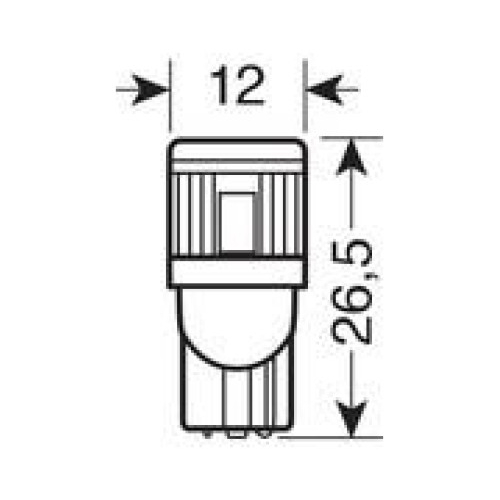 T10 12V W2,1x9,5d MEGA-LED6 ΔΙΑΘΛΑΣΗΣ (ΚΑΡΦΩΤΟ-ΑΚΑΛΥΚΟ-ΔΙΠΛΗΣ ΠΟΛΙΚΟΤΗΤΑΣ