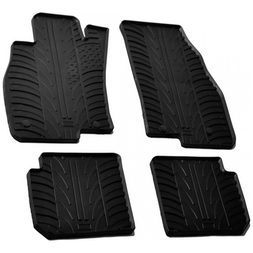 ALFA ROMEO MITO 09/2008-04/2019 ΜΑΡΚΕ ΠΑΤΑΚΙΑ SUMISURA ΛΑΣΤΙΧΟ ΣΕ ΜΑΥΡΟ ΧΡΩΜΑ ME ΚΟΥΜΠΩΜΑΤΑ LAMPA - 4 ΤΕΜ.