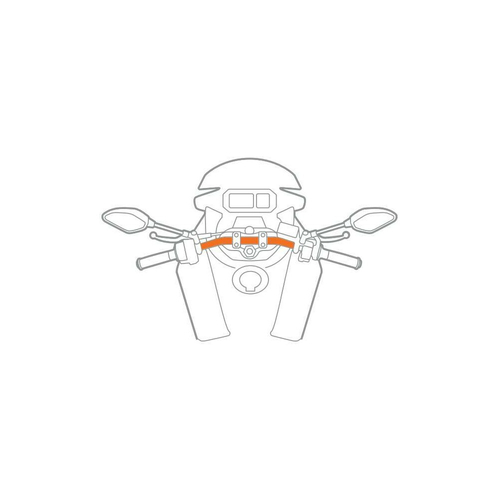 ΒΑΣΗ ΣΤΗΡΙΞΗΣ ΚΙΝΗΤΟΥ MOTO DONUT ΓΙΑ ΜΠΑΡΑ 22-32 mm (ΘΗΚΕΣ OPTI CASE) TITAN SERIES LAMPA  - 1 TEM.