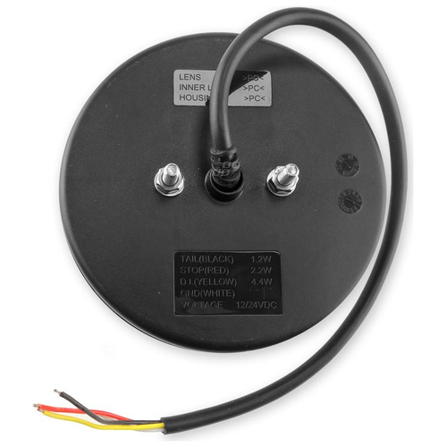 ΦΑΝΑΡΙ ΤΡΕΙΛΕΡ ΠΙΣΙΝΟ RCL-06-LR 10-30V LED ΣΤΡΟΓΓΥΛΟ Φ140x38mm ΜΕ ΚΑΛΩΔΙΟ 1ΤΕΜ