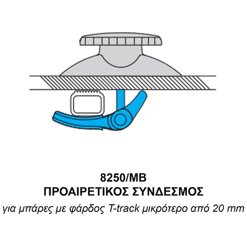 ΜΠΑΓΚΑΖΙΕΡΑ ΟΡΟΦΗΣ DIAMOND 450 WHITE (ΛΕΥΚΗ/ΓΥΑΛΙΣΤΕΡΗ) MENABO