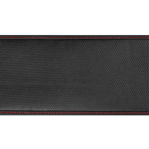 ΚΑΛΥΜΜΑ ΤΙΜΟΝΙΟΥ ΦΟΡΤΗΓΟΥ 44/46cm (M) SKIN-COVER ΜΑΥΡΟ ΜΕ ΚΟΚΚΙΝΗ ΡΑΦΗ ΕΛΑΣΤΙΚΟ 2mm ΠΑΧΟΣ