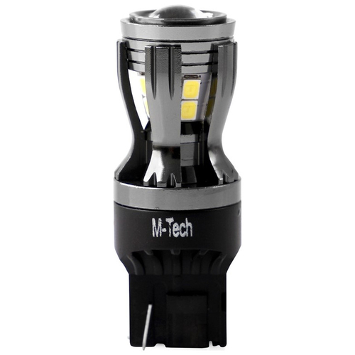 W21W (T20) 12/24V W3x16d 3,3W 14xSMD LED ΛΕΥΚΟ CAN-BUS  BLISTER