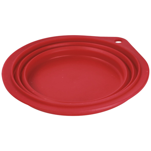 ΤΑΪΣΤΡΑ/ΜΠΟΛ ΤΑΞΙΔΙΟΥ PET TRAVEL BOWL 500 ml ΓΙΑ ΣΚΥΛΟΥΣ/ΓΑΤΕΣ/ΚΑΤΟΙΚΙΔΙΑ ΖΩΑ (ΣΙΛΙΚΟΝΗ/ΔΙΑΦΟΡΑ ΧΡΩΜΑΤΑ)