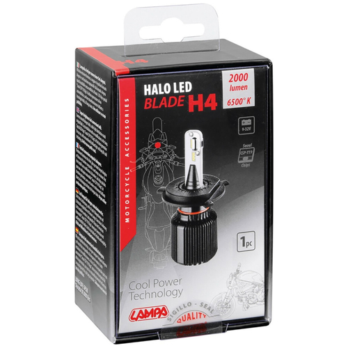 H4 9-32V P43t 12LED 6.500K 4.000lm 20W SEOUL CSP-Y19chips HALO LED BLADE 1ΤΕΜ.