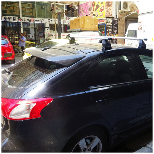 MITSUBISHI LANCER 4D / 5D 07/2008+ KIT ΜΕ ΜΠΑΡΕΣ ΟΡΟΦΗΣ ΑΛΟΥΜΙΝΙΟΥ TEMA MENABO (AL1-3360-FIX501FP)-2 ΤΕΜ.