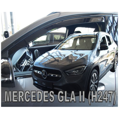 MERCEDES GLA H247 5D 2020+ - ΖΕΥΓΡΙ ΖΕΥΓΑΡΙ ΑΝΕΜΟΘΡΑΥΣΤΕΣ ΑΠΟ ΕΥΚΑΜΠΤΟ ΦΙΜΕ ΠΛΑΣΤΙΚΟ HEKO - 2 ΤΕΜ.