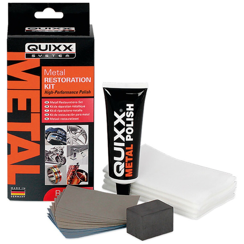 KIT ΑΝΑΝΕΩΣΗΣ ΓΙΑ ΜΕΤΑΛΛΙΚΕΣ ΕΠΙΦΑΝΕΙΕΣ (ΜΑΤ/ΧΡΩΜΙΟ) QUIXX METAL POLISH 50ml
