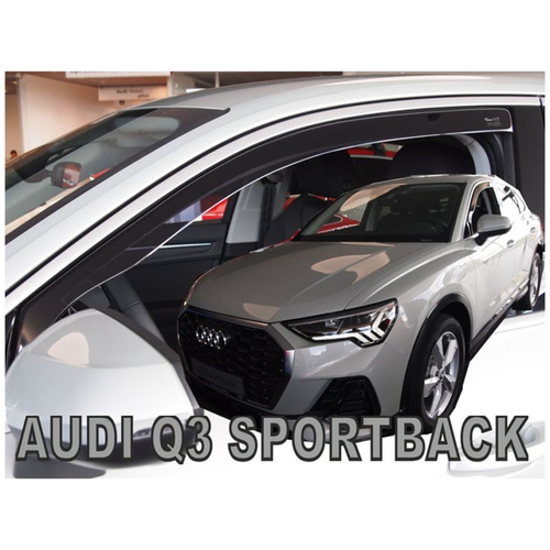 AUDI Q3 5D SPORTBACK 2020+ ΖΕΥΓΑΡΙ ΑΝΕΜΟΘΡΑΥΣΤΕΣ ΑΠΟ ΕΥΚΑΜΠΤΟ ΦΙΜΕ ΠΛΑΣΤΙΚΟ HEKO - 2 ΤΕΜ.