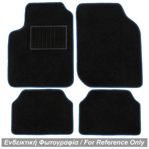 TYPE-B UNIVERSAL ΠΑΤΑΚΙΑ ΜΟΚΕΤΑ (ΜΑΥΡΟ ΜΕ ΜΠΛΕ ΡΕΛΙ) - 4 ΤΕΜ.